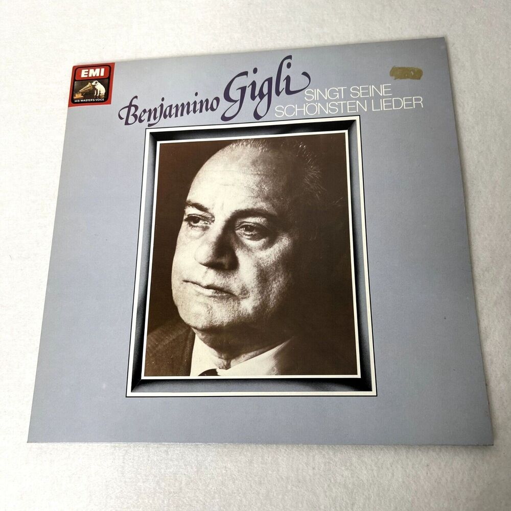 Benjamino Gigli Vinyl Record German Version